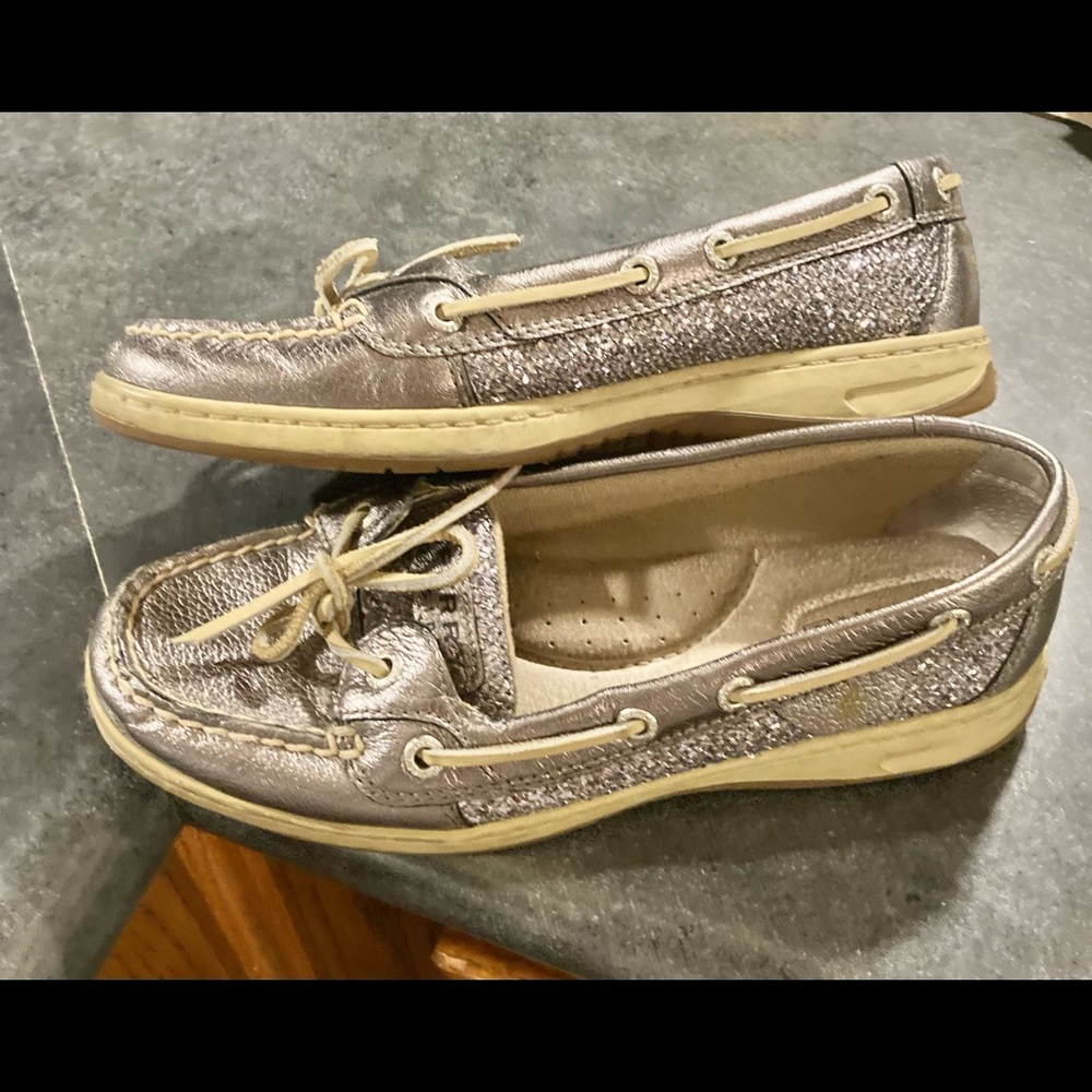 Vintage Glitter Sperry TopSiders